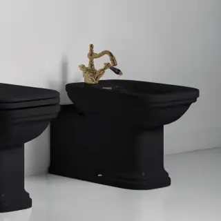 Kerasan Waldorf Биде напольное пристенное удлиненное 