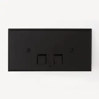 3SC SQUARE pLAQUE Клавиша смыва для бачков Geberit UP320/720, 33x2,5xh17, материал: латунь, цвет: чёрный матовый