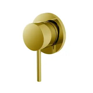 Fima Carlo Frattini Spillo Up F3033N1OR Однорычажный встраиваемый смеситель для ванны и душа, внешняя часть, цвет: золото