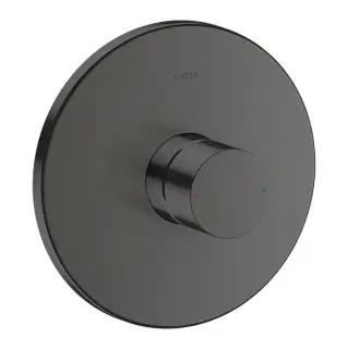 Axor Uno Смеситель для душа, встраиваемый, Zero, цвет: шлифованный черный хром