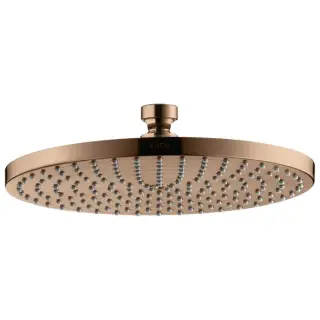 Axor Starck Верхний душ, 24х24см., цвет: полированное красное золото