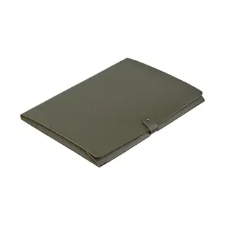 ADJ Папка для бумаг А4, 23x31 см., цвет: оливковый/горчичный