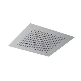 Almar Душевая лейка потолочная встраив., 380х380 мм, 2 режима, цвет: Mirror Stainless Steel