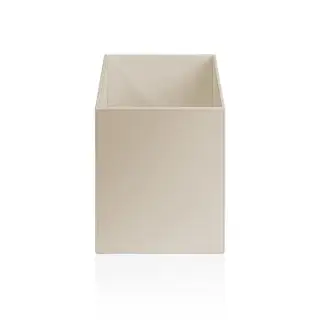 Decor Walther Brownie Корзина для мусора 30x25.5x25.5см., настольная, цвет: бежевый