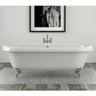 Knief Edwardian Ванна отдельностоящая 180х80хh60см, с 4-мя хромированными ножками 