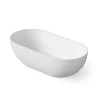 Dea Design Shadow Ванна 140х70х52см., отдельностоящая, Solid Surface, цвет: White №18