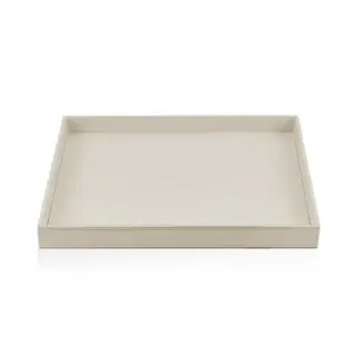 Decor Walther Brownie Лоток 3x28.8x26.3см., настольный, цвет: бежевый