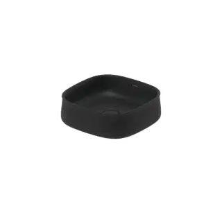 Duravit Zencha Раковина накладная 42х42х14 см, без отв под смеситель, цвет: черный матовый