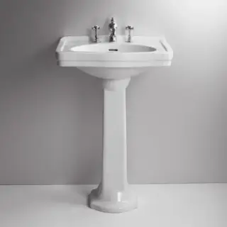 SIMAS Londra Раковина 58х45 см, 3 отв., цвет: белый