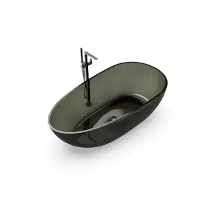 Knief EGG Shape Ванна отдельностоящая 170x85x54см., из полимерного материала, цвет: Turmalin # 020