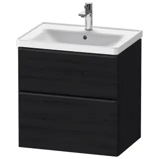 Duravit D-Neo Тумбочка подвесная 63.4x45.2х62.5см., раковина, 1 ящик, цвет: Black Oak