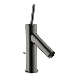 Axor Starck Cмеситель для раковины 70, на 1 отв., с донным клапаном, цвет: полированный черный хром