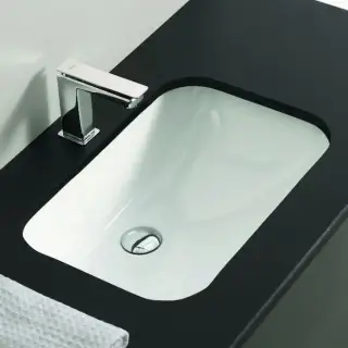 Artceram WASHBASINS NETTUNO Раковина 56х38 см, без отв., встраиваемая, цвет: белый