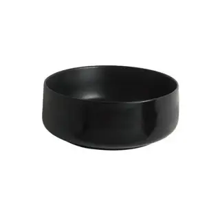 Artceram Cognac Раковина накладная Ø35 см, saniglaze, цвет: черный матовый