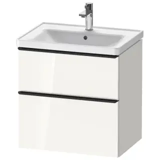 Duravit D-Neo Тумбочка подвесная 63.4x45.2х62.5см., раковина, 1 ящик, цвет: белый высокоглянцевый