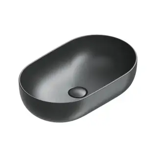 Catalano Sfera Раковина 60x37см накладная, без отв., цвет: черный матовый