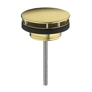 Hansgrohe Донный клапан для раковины, цвет: полированное золото