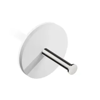 Decor Walther Stone TPH1 Держатель туалетной бумаги, подвесной, цвет: белый / сталь матовая