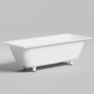 Salini Orlanda Axis KIT Встраиваемая ванна на ножках 180х80х60cм., 