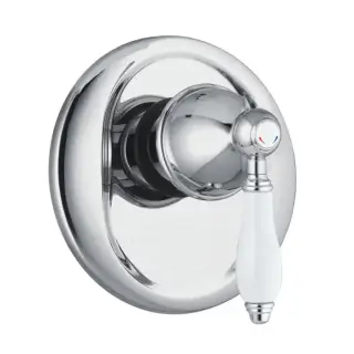 Fima Carlo Frattini Herend F5409X1CR Однорычажный смеситель для ванны и душа, на 1 источник, встраиваемый, цвет: хром