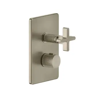 Gessi Inciso+ Встраиваемый термостатический смеситель на 3 источника, резьба 1/2