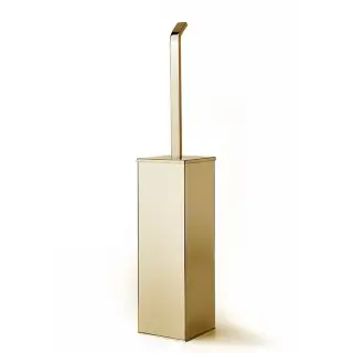 3SC Serie WIL Туалетный ёршик, напольный, цвет: золото 24к. opaco