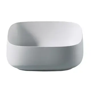 Artceram Cognac Раковина накладная Quadro 46x41 см, saniglaze, цвет: белый глянцевый