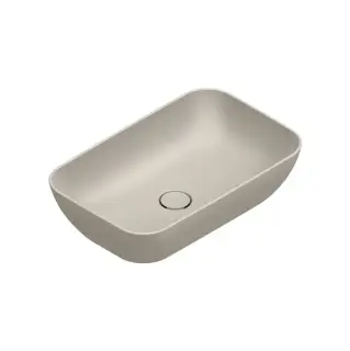 Catalano Green Раковина 60x38см накладная, без отв., цвет: Sabbia Satinato