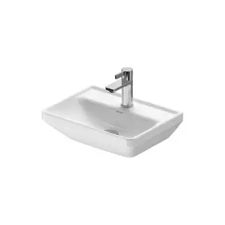 Duravit D-Neo Раковина 45х33.5см, без перелива, с 1 отв., WonderGliss, цвет: белый