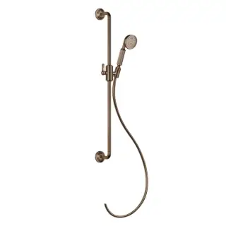 Gessi Venti20 Штанга для душа 80см., с ручным душем и шлангом 150см., цвет: Copper Brushed PVD