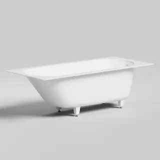 Salini Ornella Встраиваемая ванна 180х80х60cм, овальная чаша, S-Stone, цвет: белый матовый