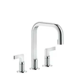 Gessi Inciso Смеситель для раковины, 3 отв., цвет: хром