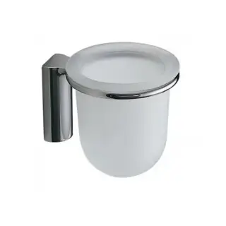 Colombo Luna Стакан подвесной, цвет: хром/матовое стекло