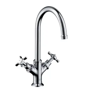 Axor Montreux Смеситель для раковины, двухвентильный, на 1 отв, цвет: хром