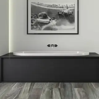 Knief Cool FIT Ванна овал 0400-082 встроенная 180x80x60см с ножками, в комплекте со сливом 0100-091-06 стандарт, цвет: белый