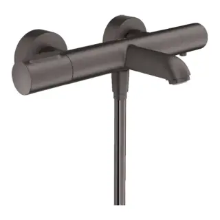 Axor Citterio M Смеситель для ванны, настенный, термостатический, цвет: шлифованный черный хром