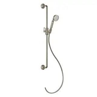 Gessi Venti20 Штанга для душа 80см., с ручным душем и шлангом 150см., цвет: Finox Brushed Nickel