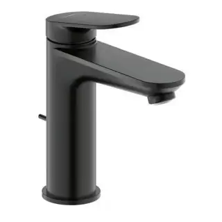 Duravit Circle L Смеситель для раковины, на 1 отв., с донным клапаном, цвет: черный матовый