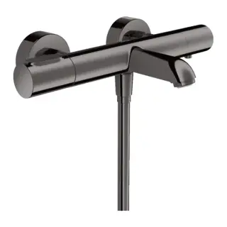 Axor Citterio M Смеситель для ванны, настенный, термостатический, цвет: полированный черный хром