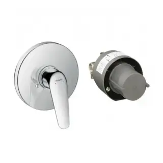 Hansgrohe Novus Набор со смесителем для душа, внешняя часть, цвет: хром