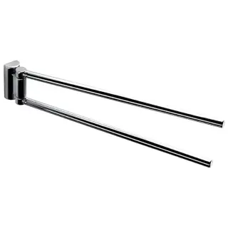 Colombo Luna Полотенцедержатель двойной 40см, цвет: хром