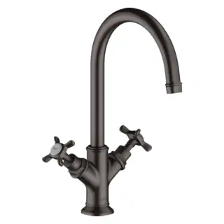 Axor Montreux Смеситель для раковины 210, на 1 отв., цвет: шлифованный черный хром