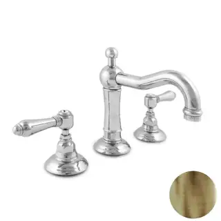 Nicolazzi Dames Anglaises Смеситель для раковины на 3 отверстия, с донным клапаном, цвет: бронза