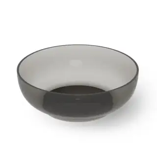 Dea Design Round Ванна 150х150х52см., отдельностоящая, Glasstech, прозрачная смола, цвет: Smoky Black R4