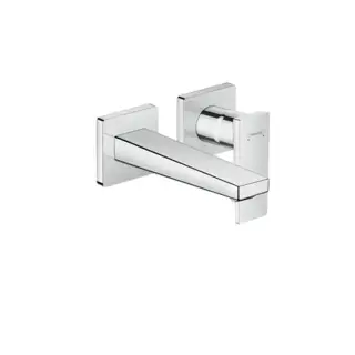 Hansgrohe Metropol Смеситель для раковины, .однорычажный, настенный, излив: 18см., внешняя часть, цвет: хром
