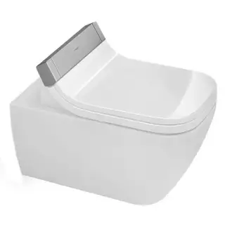 Duravit Happy D.2 SensoWash Унитаз 62х36.5см., подвесной, безободковый, с креплениями, цвет: белый