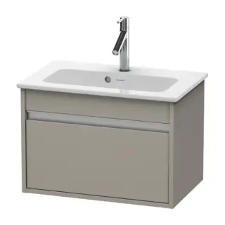 Duravit Ketho Тумба подвесная, 60x38.5х41см., с раковиной, 1 выдв. ящик, цвет: tera