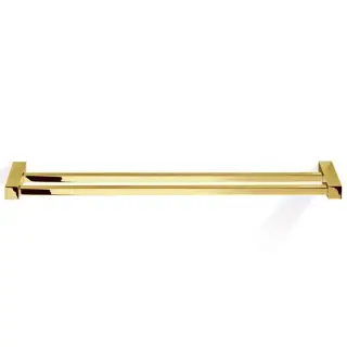 Decor Walther Corner HTD80 Полотенцедержатель 80см, двойной, подвесной, цвет: золото
