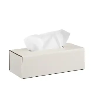 ADJ Салфетница, 12х25хH8 см., цвет: панна котта/белый