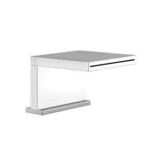 Gessi Rettangolo Каскадный излив для ванны, для монтажа с удаленным управлением (не входит в комплект), цвет: хром